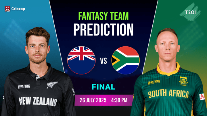 Zimbabwe T20I Tri-Series 2025 - NZ vs SA: Dream11 Prediction