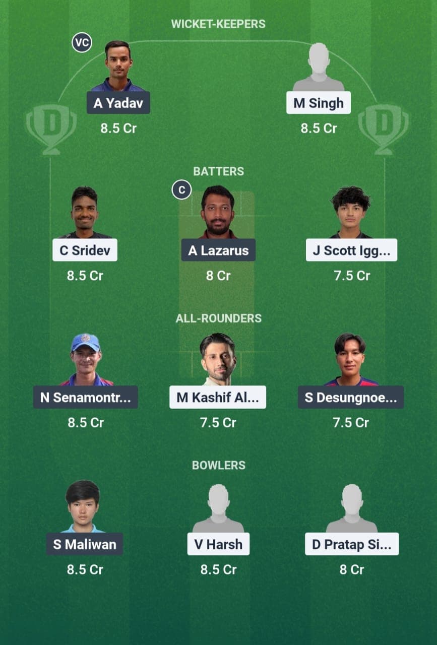 Singapore vs Thailand Dream 11 Team 